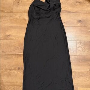 Zara One Shoulder Black Dress